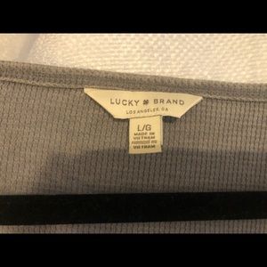 Lucky brand long sleeve